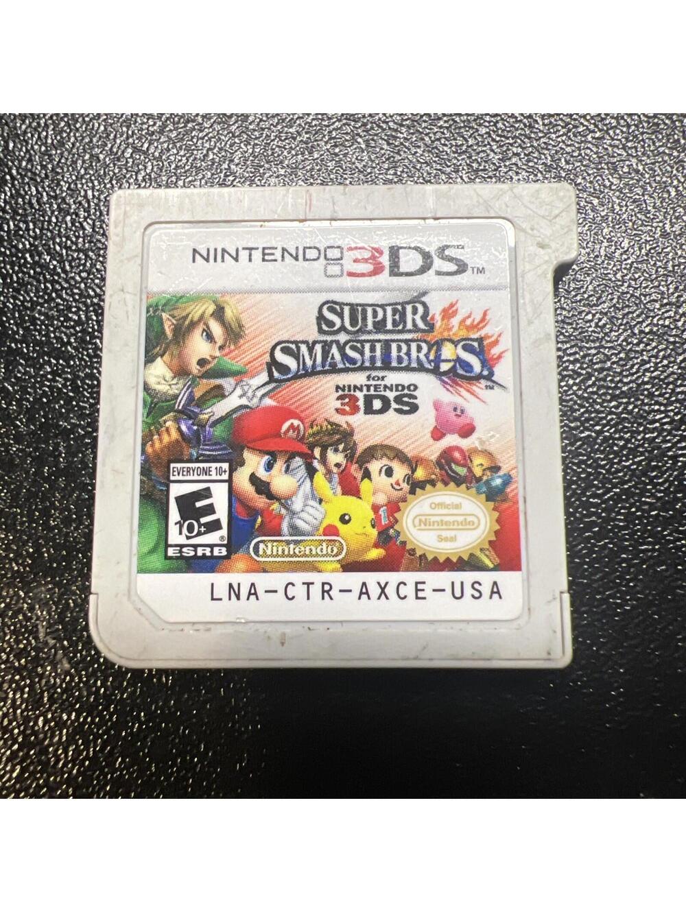 Super Smash Bros 3DS (Nintendo 3DS, 2014) Game Cartridge Only